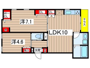 仮）長尾2丁目メゾンの物件間取画像